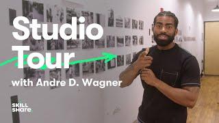 Andre D. Wagner’s Brooklyn Photography Studio Tour