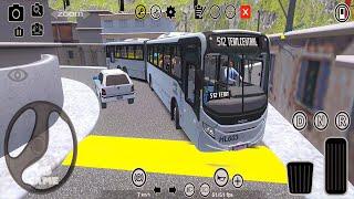 Caio Millennium V Mercedes Bus Driving in Morro Alto - Proton Bus Simulator 2023 Gameplay