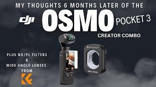 My Thoughts of the DJI Osmo Pocket 3 Creator Combo 6 months later for wildlife photography Vlogging