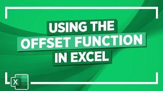 Excel Tutorial Using the OFFSET Function in Excel