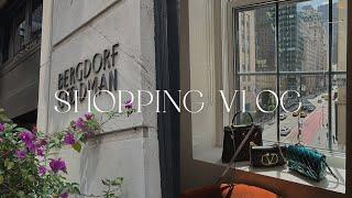 SHOPPING VLOG LOOKING FOR FALL PIECES AT BERGDORF GOODMAN  ALYSSA LENORE