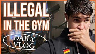 ILLEGAL IN THE GYM? Just a Normal Day...  Day in my Life routines