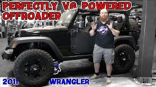 More isnt better. Less horsepower perfect for off-road. CAR WIZARD explains on 2011 Jeep Wrangler