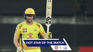 Hot Star of the Match  Shane Watson  KXIPvCSK