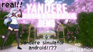 How To Download Yandere Simulator On Android Reallll  no verification