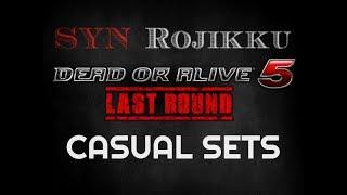 DOA5LR Casual sets SYN Rojikku Vs. Snuggles_13