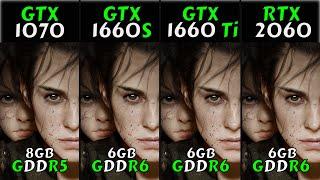 GTX 1070 vs GTX 1660 Super vs GTX 1660 ti vs RTX 2060 - TEST IN 2023