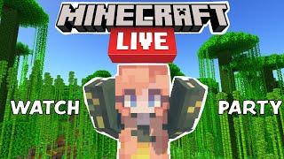 I Was in Minecraft Live 2023  Da Lil Red Watch Party  Minecraft Live 2023 React