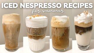 5 ICED NESPRESSO RECIPES you need to try