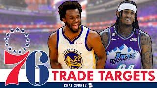 LOADED 76ers Trade Rumors On Jordan Clarkson Andrew Wiggins & Malcolm Brogdon  76ers Trade Targets