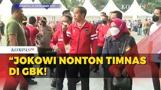 Timnas Day Jokowi Nonton Langsung Indonesia Vs Kamboja Piala AFF di GBK
