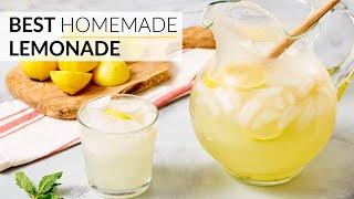 BEST HOMEMADE LEMONADE RECIPE