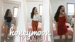 HONEYMOON TRY-ON HAUL Feat. Cupshe