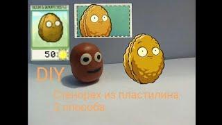 DIY Как сделать СТЕНОРЕХ из пластилина. 2 способа.