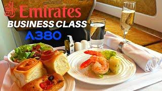 EMIRATES AIRBUS A380 BUSINESS  Dubai - Paris