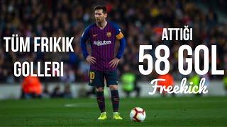 Leo Messi’nin Kariyerinde Attığı Tüm Frikik Golleri  58 Gol