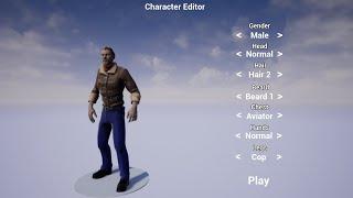 Unreal Engine Character Editor Tutorial