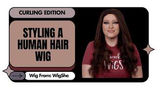 Beginners Wig Tutorial Curling Your Human Hair Wig Like a Pro