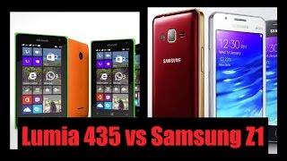 Samsung Z1 vs Lumia 435 Spec Comparison