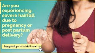 Indias 1st 100% Natural Methi Oil for Hairfall by Healofy Naturals  #pregnancy #postpartum