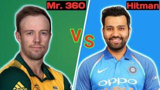 AB de villiers vs Rohit Sharma  AB de Villiers 360 Shots  Rohit Sharma Batting