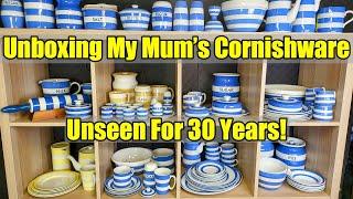 UNBOXING - My Mums - T.  G. Green - CORNISH Kitchenware - CORNISHWARE - Unseen In 30 years