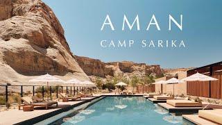 AMAN CAMP SARIKA  Ultra-luxe glamping in the desert full tour in 4K