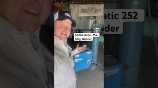 About My Millermatic 252 Mig Welder #welding #shop #farm #weldingmachine #arosswelding