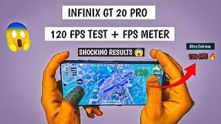 120 FPS TEST WITH FPS METER  INFINIX GT 20 PRO  PUBG  BEST GAMING PHONE UNDER 25K ?