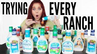 What is THE BEST RANCH? I TRIED THEM ALL Ultimate Taste Test