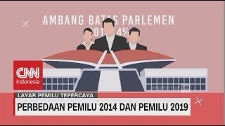 Perbedaan Pemilu 2014 & Pemilu 2019