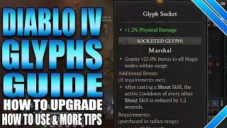 Diablo 4 Glyph Guide - Where To Find How To Use & Range Explained