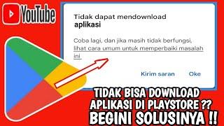 Cara mengatasi tidak bisa download aplikasi di play store