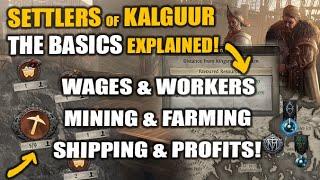 PATH of EXILE Settlers of Kalguur Beginners Guide - Shipping Workers Town Building Explained