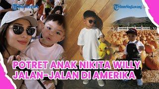 Potret Issa Anak Nikita Willy Jalan-Jalan di Amerika Bikin Gemas Minta Difoto Bareng Sang Ayah