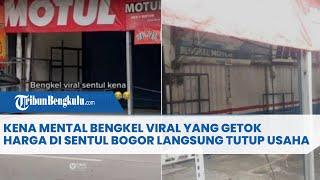 Kena Mental Bengkel Viral yang Getok Harga di Sentul Bogor Langsung Tutup Usaha Lihat Kondisinya