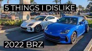 5 Things I Already Dislike About My 2022 Subaru BRZ