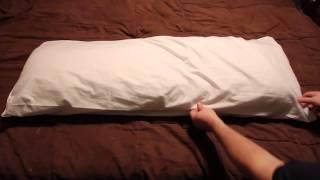 Blowout Bedding 1500 Collection Hungarian Goose Down Alternative Body Pillow Review