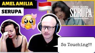 AMEL AMILIA - SERUPA REACTION  Memang aku tak sama Tapi Serupa Official music video  