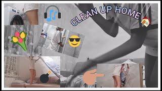 Clean up home *washing up No Panties 