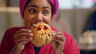 Nadiya Hussain Visits Bettys Tea Room  For A Fat Rascal  Extraordinary Places To Eat  BBC Select