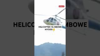 HELICOPTER YA MBOWE HIYOOO️ #shortsvideo #viralvideo #youtube #globaltv #trending #live