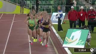 Tight Battle in Oregon Twilight Womens 1500m