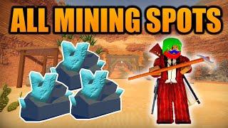 All Mining Spots  Best Mining Locations OUTDATED  The Wild West  Roblox