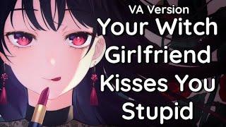 VAYour Witch Girlfriend Kisses You Stupid F4AHypnosisRelaxationKissingExam ComfortPraise