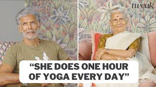 Milind Soman’s 85-year old mother reveals her tips to staying fit  Morning Chai  Tweak India