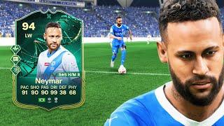 94 NEW NINE EVOLUTION NEYMAR PLAYER REVIEW  EA FC 24 ULTIMATE TEAM