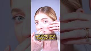 Instant Hack for Sagging Cheeks Lift Your Face in Seconds #BeautyHacks #SaggingCheeks