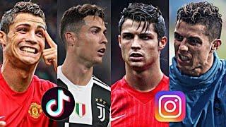 Football Reels Compilation  Tiktok and Instagram  ft. Cristiano Ronaldo #1