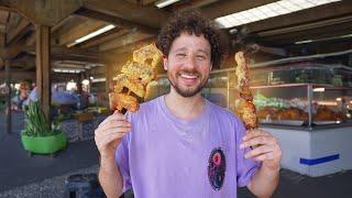 Trying street food in BRAZIL  A delicious paradise 